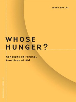 cover image of Whose Hunger?